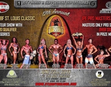 Our Personal Trainer LaDonna Hudson at the Saint Louis Natural Bodybuilding Classic